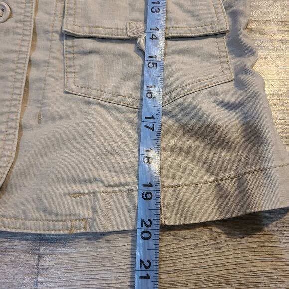 Maurices large juinior khaki denim jacket - Picture 8 of 8